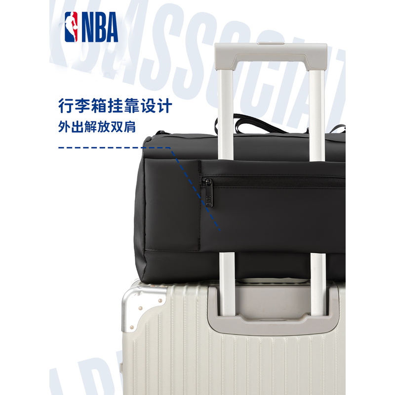 NBA 勇士队正反两用运动包 20L黑/黄 NBA-GW-ZFLYYDB-40高清大图