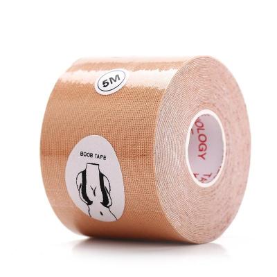 肤色 长5米;宽5厘米(推荐) 乳贴胸贴提胸胶带防下垂防凸点礼服婚纱游泳隐形内衣贴无痕裹胸带