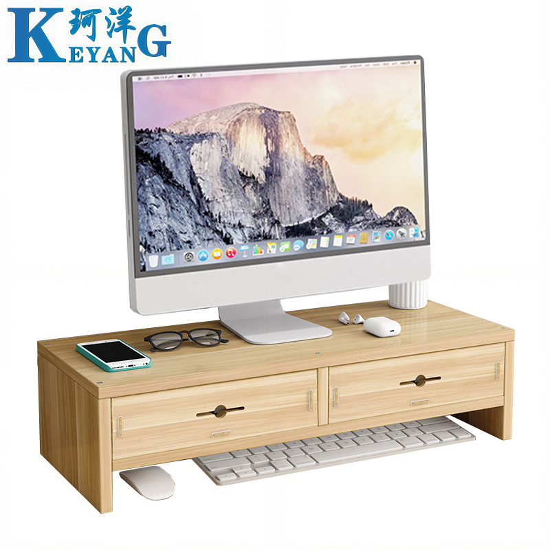 珂洋 显示器增高架 双层隔断(2抽屉) 个高清大图