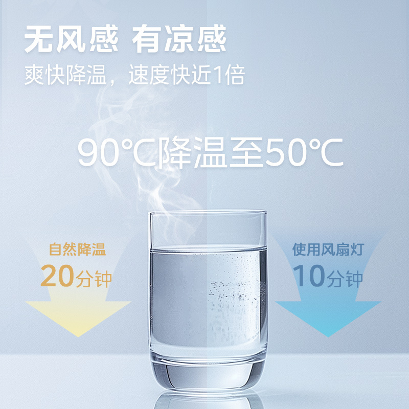 美的风扇灯电风扇吊灯家用卧室客厅餐厅隐形吸顶吊扇灯隐形风扇灯2024新款客厅餐厅吊灯电风扇吊扇灯