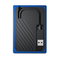 西部数据 WDBMCG5000ABT My Passport Go 移动固态硬盘 500GB 钴蓝色