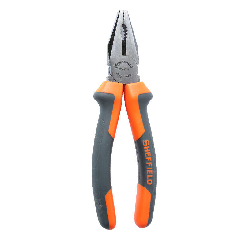 钢盾(SHEFFIELD) S045002 双色柄钢丝钳7【家用】