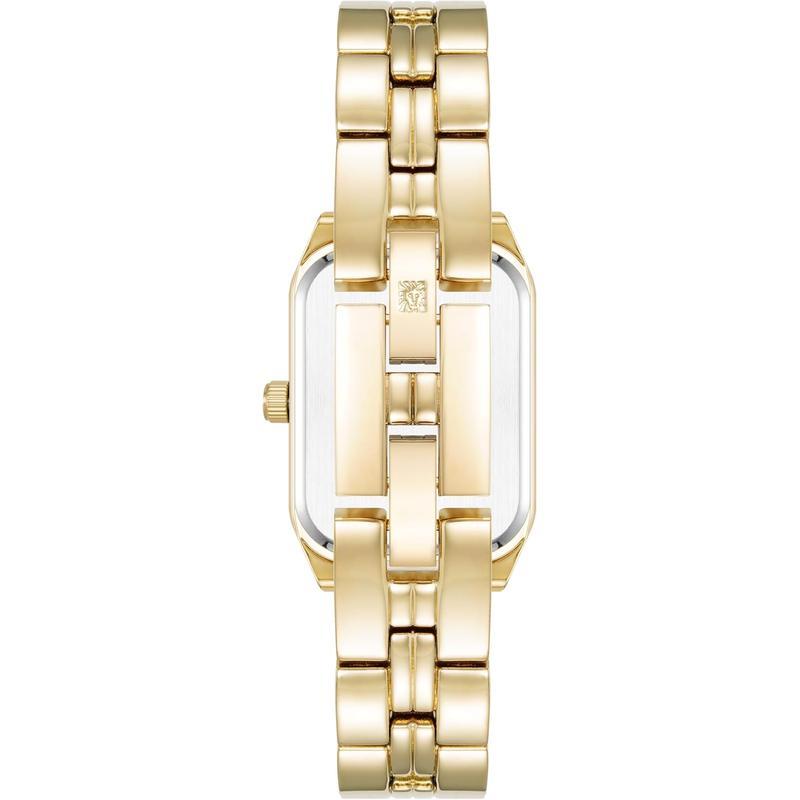 Anne Klein 女士手表AK/3774BYRG 甜美小方表钢带耐用休闲精致优雅日常简约