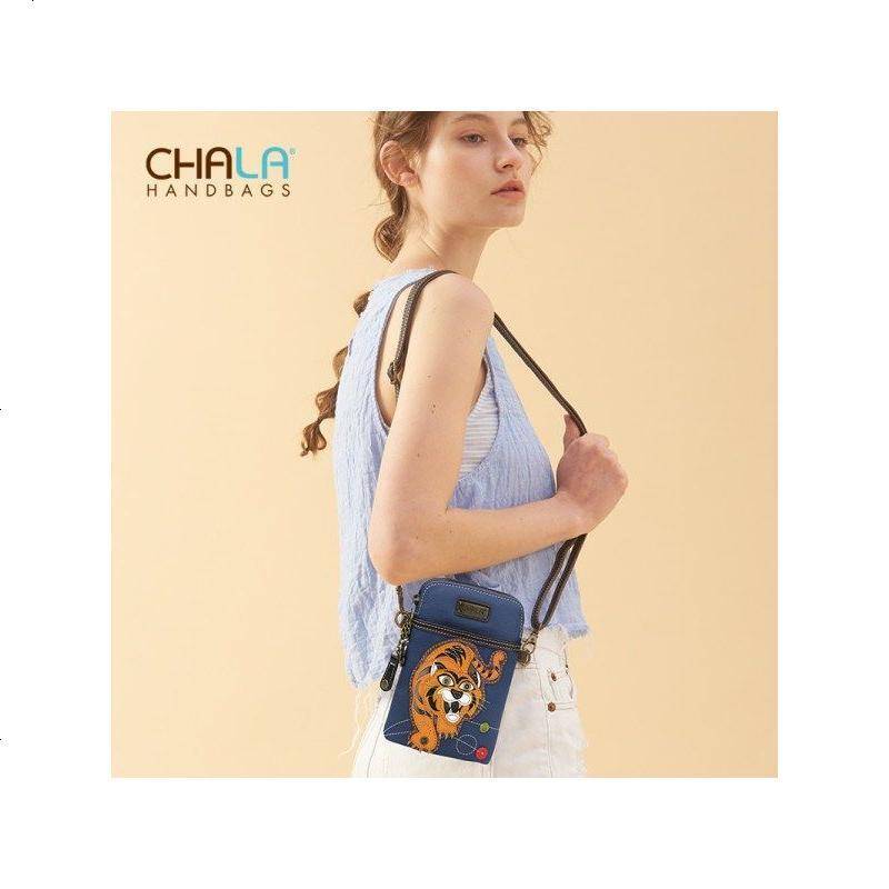 新款chala手机包迷你女包2021春季老虎新款时尚个性洋气ins潮流斜挎包软包