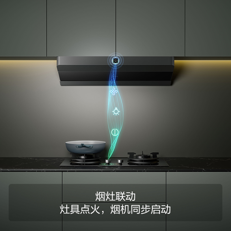 方太抽吸油烟机灶具套装 顶侧吸一体新欧式 变频烟灶24立方巡航风量5.0kW燃气灶套餐F2.i+TH27B