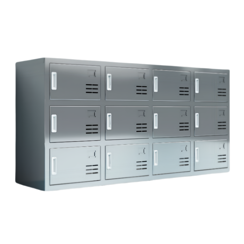 抚樽不锈钢鞋柜12门