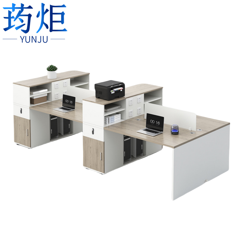 职员屏风桌高清大图