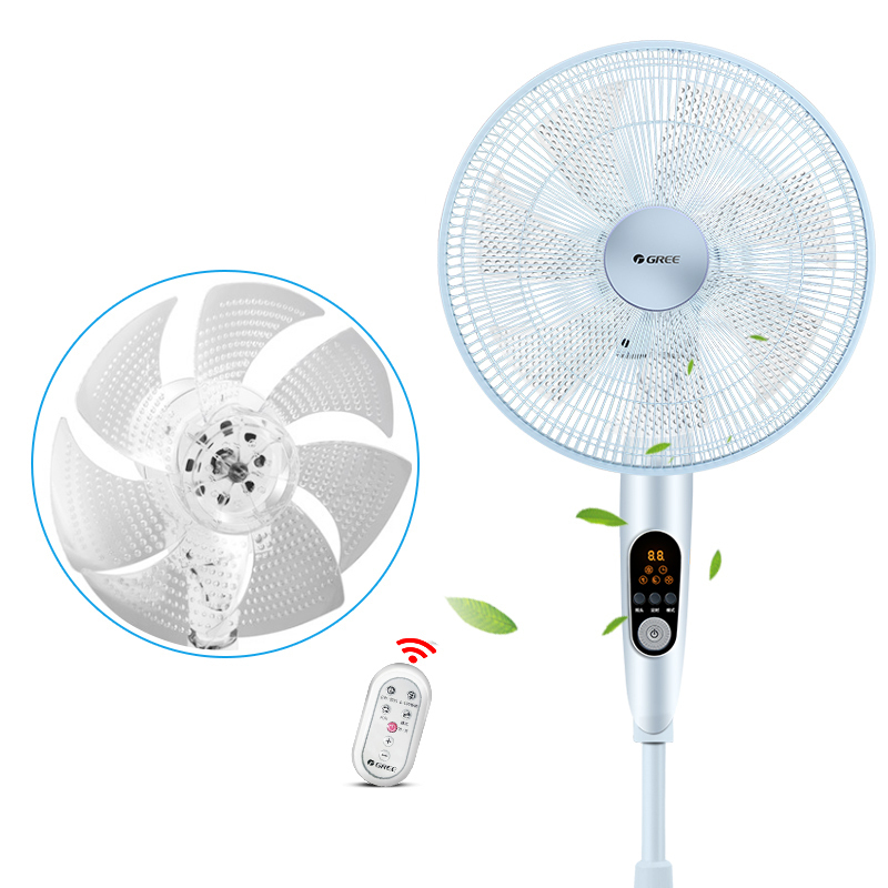 风扇fdz40x65bg7落地扇家用直流变频省电立式智能遥控12档七叶定时