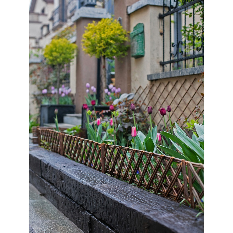 森美人柳编篱笆栅栏花园坪护栏栅围栏装饰庭院围墙室户外菜园花坛报价 参数 图片 视频 怎么样 问答 苏宁易购