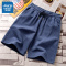 真维斯男士短裤夏季华夫格重磅宽松潮牌五分裤学生休闲运动直筒裤