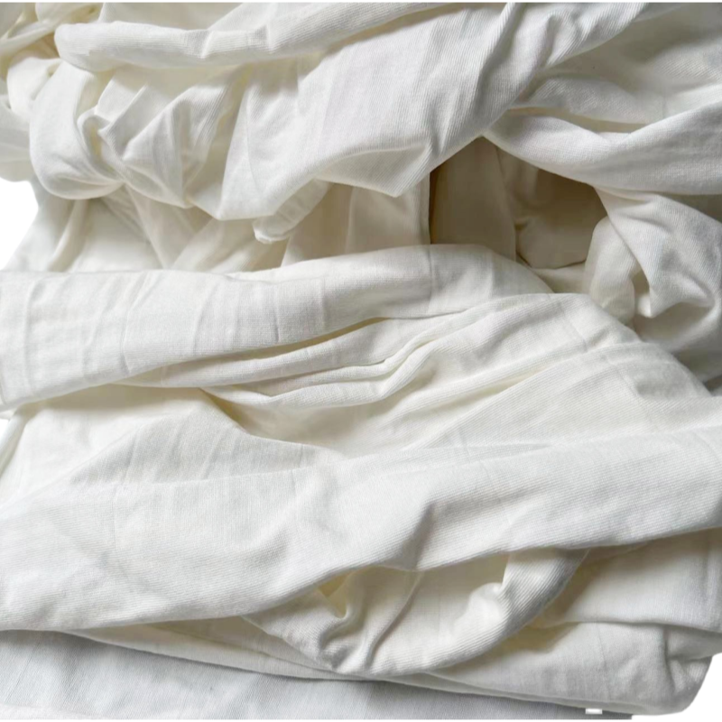 绝顺寰宇 擦机布擦车巾擦车布 白色 千克