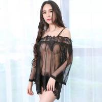 蕾丝情趣内衣服夜火激情套装透视装开档小胸大码制服睡衣用品