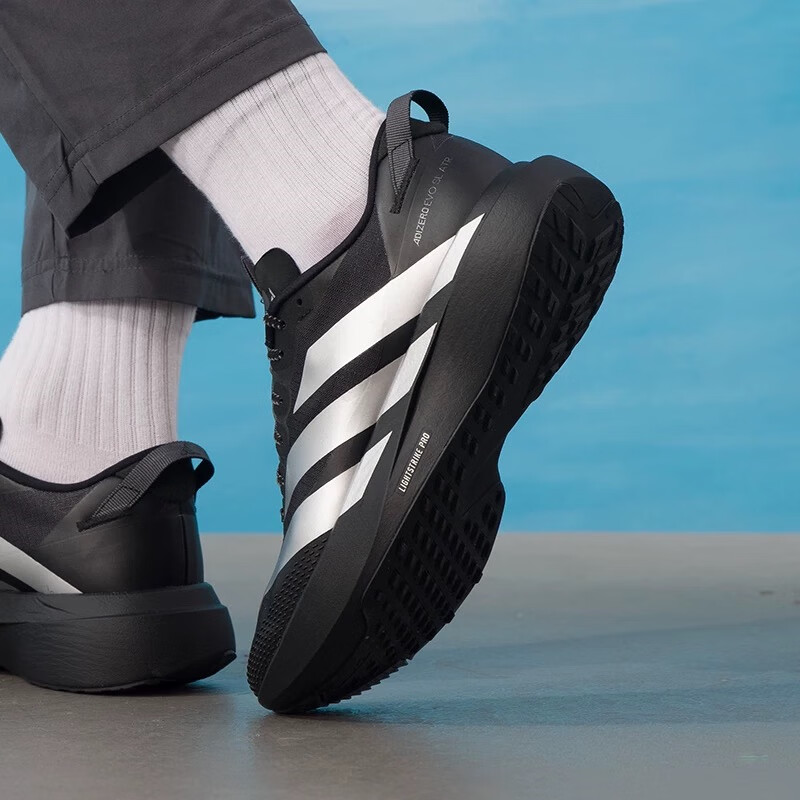 阿迪达斯（adidas）男鞋新款Adizero Evo马拉松缓震轻便竞速耐磨运动跑步鞋KK2683 ZP高清大图