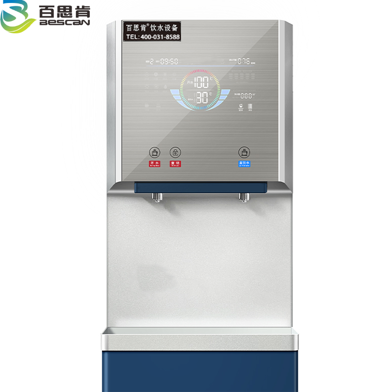 百思肯商用开水器步进式玻璃面板三级过滤BSK-BY60(台)高清大图