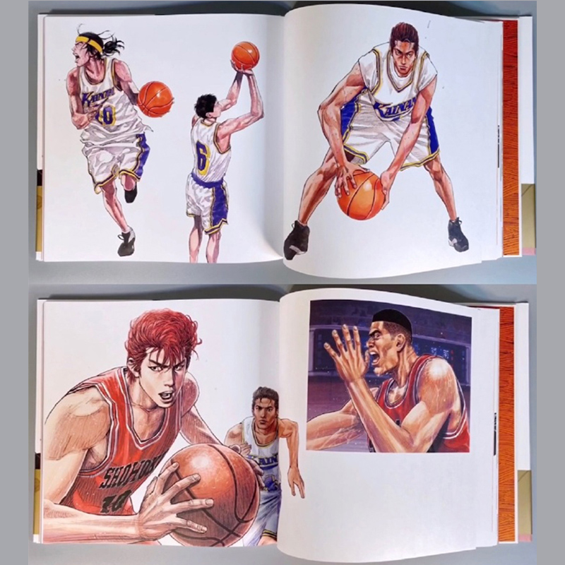 [醉染正版]日本原版 灌篮高手原画集2 井上雄彦新作 PLUS/SLAM DUNK ILLUSTRATIONS 2高清大图
