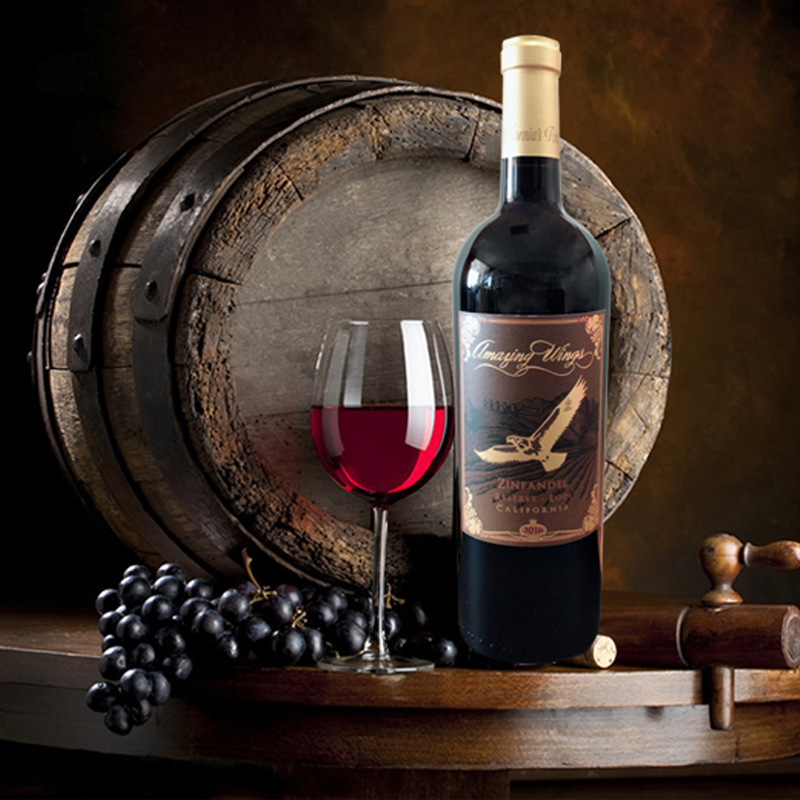 wings奇翼之鹰珍藏仙粉黛干红 干红 红葡萄酒 产地:美国