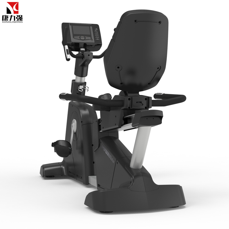 康力强XG-906商用自发电卧式健身车 磁控室内健身懒人车有氧健身器材高清大图