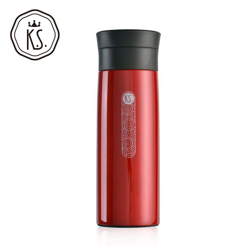K.S.祥瑞真空保温杯KS-650 450ml 暖咖/正红/雅士金