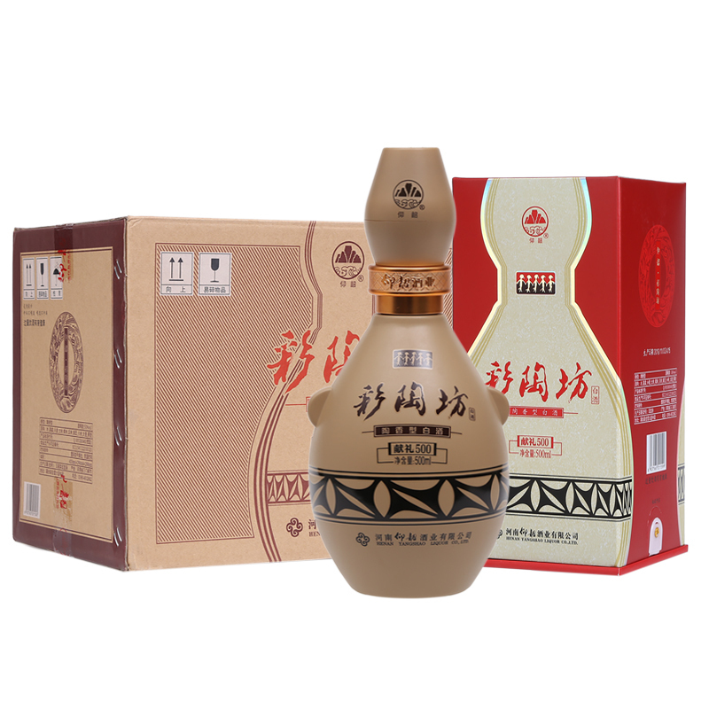 仰韶彩陶坊献礼500白酒整箱陶香型500ml6瓶