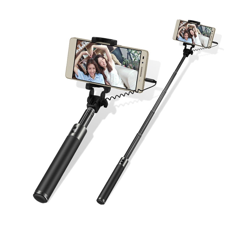 华为荣耀正品自拍杆自拍神器手机自拍杆伸缩折叠通用型直播支架