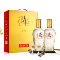 劲牌 毛铺苦荞酒 金荞 42度 500ml*2瓶 双瓶礼盒装