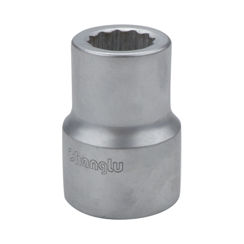 长鹿 3/4”&1”雾面十二角重型套筒 38mm