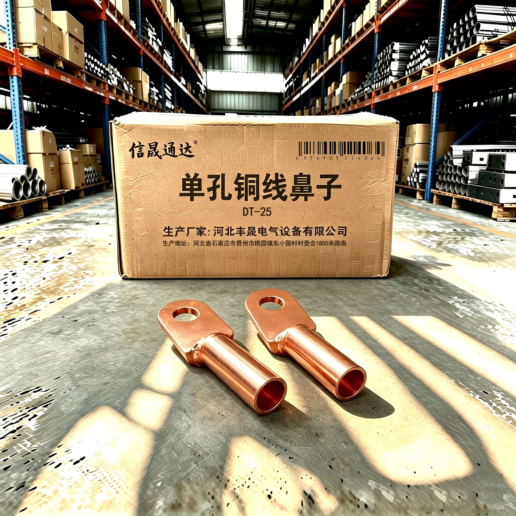 信晟通达 单孔铜线鼻子 DT-25 个高清大图