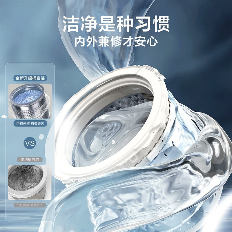 小天鹅littleswan波轮洗衣机全自动水魔方系列防缠绕纳米银离子除菌