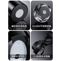 车载加热水杯闪电客烧水壶热水器电热水瓶保温12V24V汽车用货车通用
