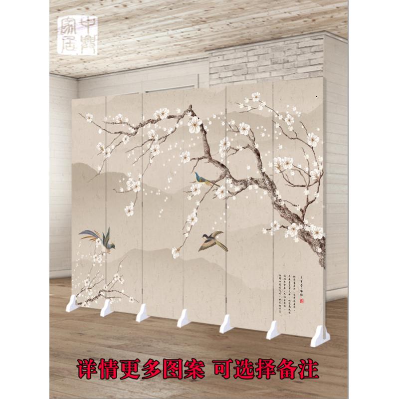 BONJEAN欧式复古屏风隔断简约时尚酒吧咖啡厅客厅折叠屏障可移动折屏高清大图