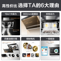 万家乐油烟机灶具烟灶套餐抽油烟机燃气灶吸油烟机烟灶套装厨电套装A305+DQZ01B(天然气)