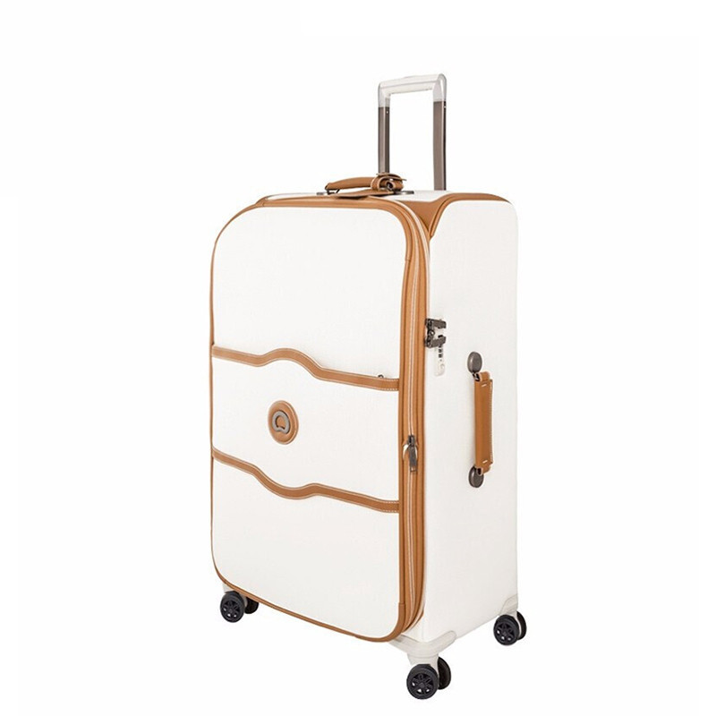 法国大使20寸双轮式四轮拉杆箱00177080115白色y1