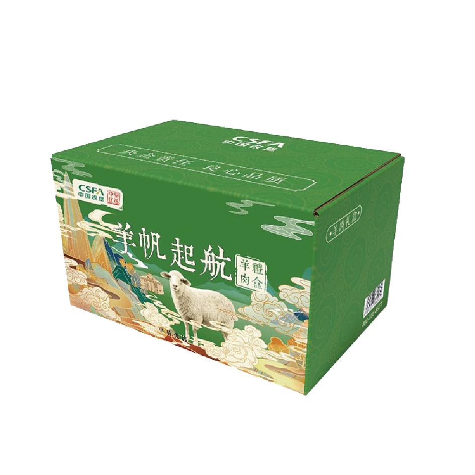 中国农垦丨中垦飨味堂草原羔羊礼盒·羊帆起航4500g/盒