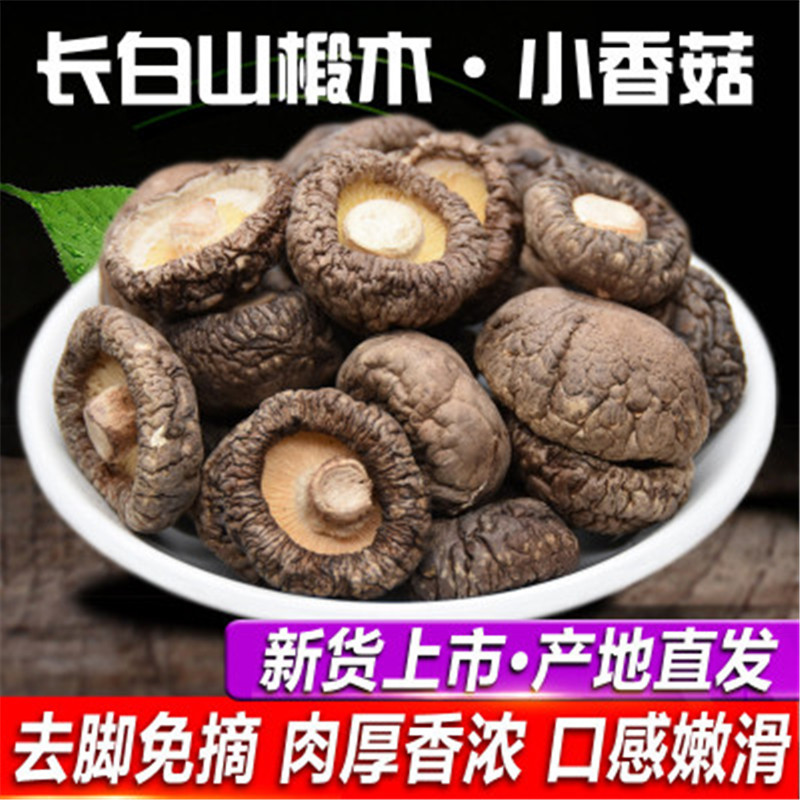 【抚松扶贫馆】林荫山下 香菇 长白山精选香菇 500g
