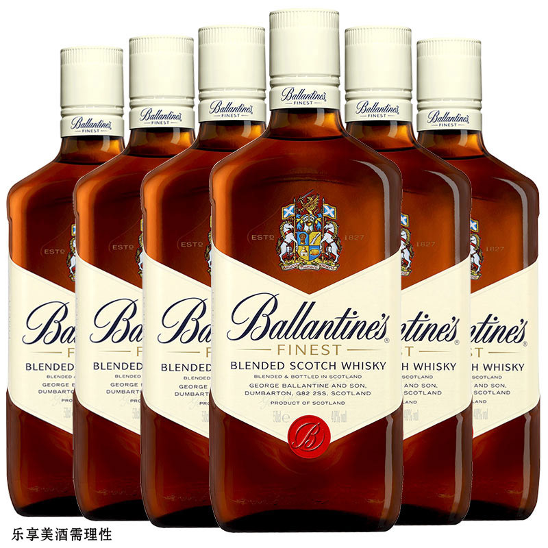 百龄坛 Ballantine 洋酒 张艺兴推荐 百龄坛 Ballantine 特醇苏格兰威士忌500ml 6整箱装 价格 图片品牌报价 苏宁易购保乐力加官方旗舰店