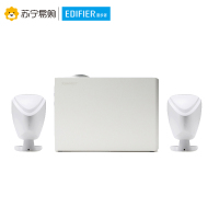 Edifier/漫步者 R201T06 2.1声道台式电脑有源音响多媒体家用音箱低音炮 白色
