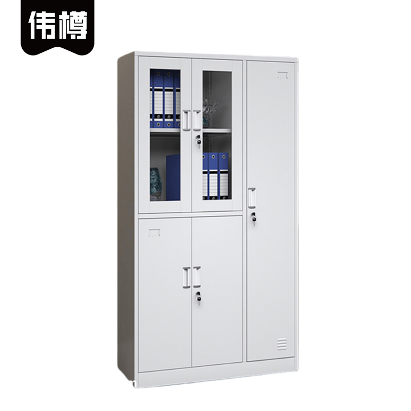 伟樽五门更衣柜定制台高清大图