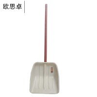 欧思卓木杆塑料铲塑料锹 杆长约1.2m 铲前宽约39cm 白色