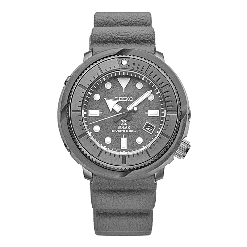 精工(SEIKO)PROSPEXStreet Series系列200米防水运动太阳能罐头男表 SNE537P1