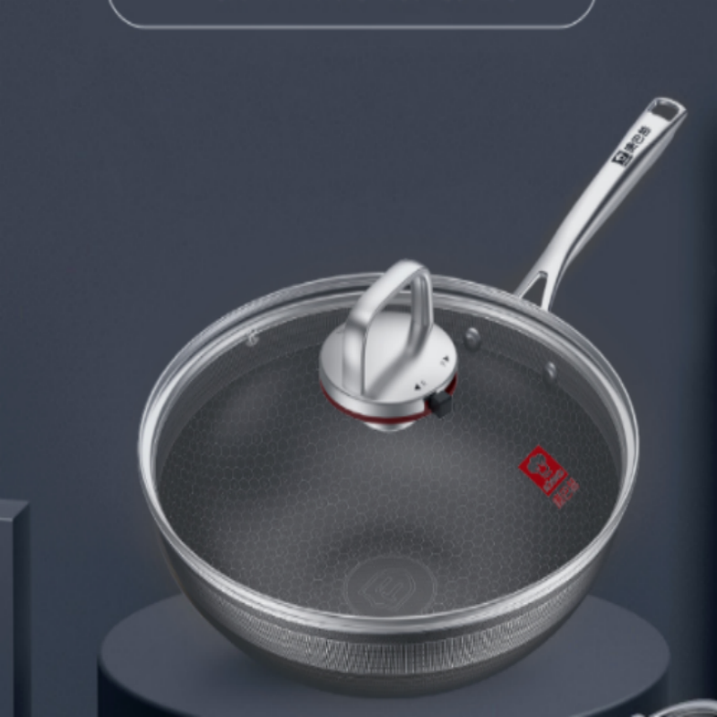 康巴赫钛蜂窝锅双面屏炒锅(第七代) KGT-C32M 32cm|锅深10cm（单位：个）高清大图