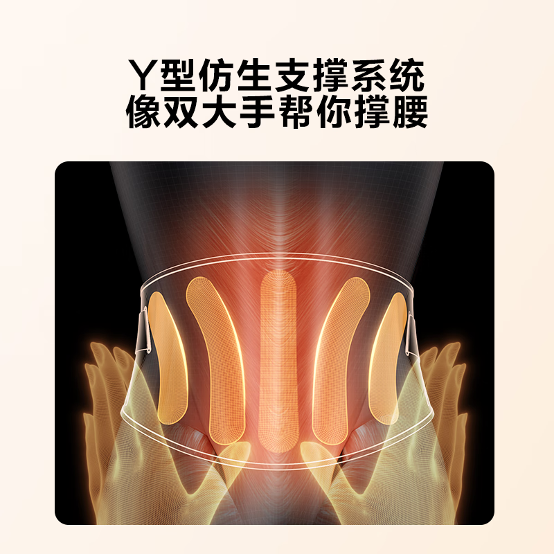 SKG腰椎固定器N3护腰带腰椎间盘突出支撑腰带腰托高清大图