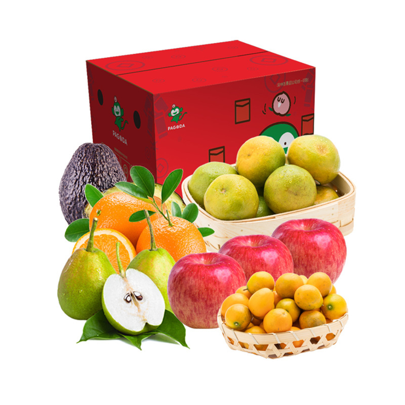 百果园公司春迎如意水果礼包约38kg春节年货节礼包时令水果