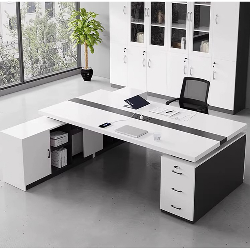 河洛伟业 办公桌 1.4米双人位高清大图