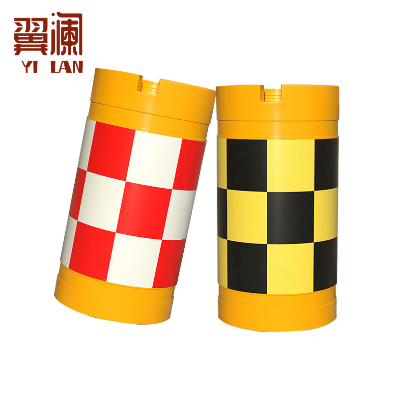 翼澜反光防撞桶70cm 个高清大图