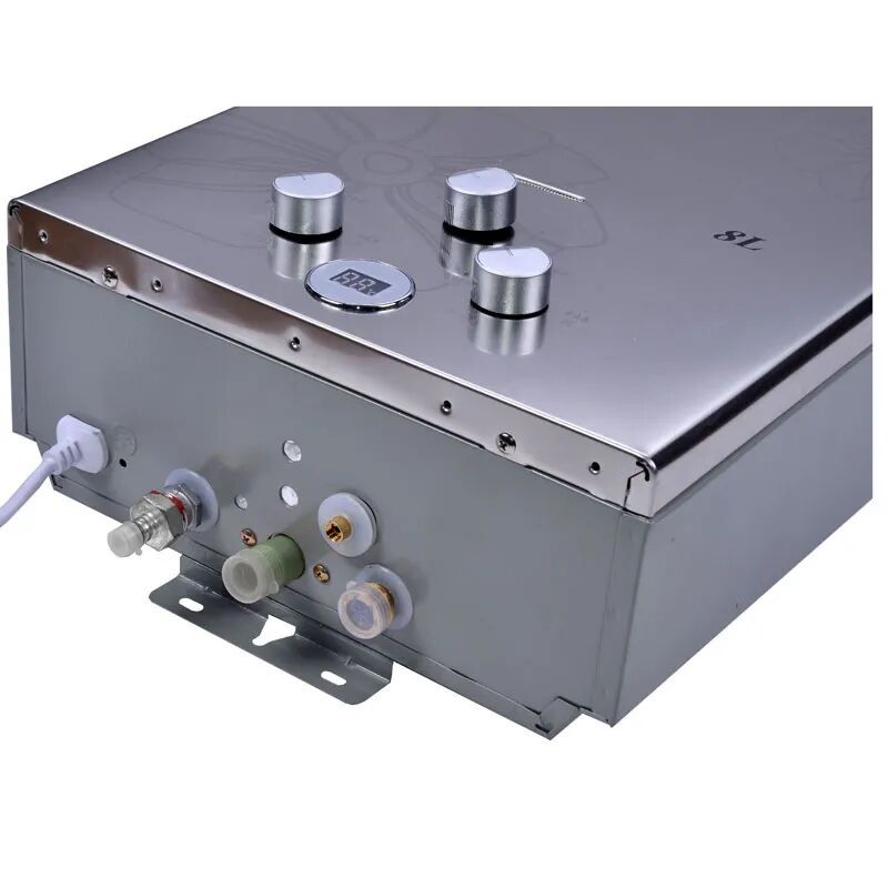 QiTian/奇田 JSG16-8A金钢燃气热水器液化气 8升平衡式煤气热水器 可安装浴室 数码温度显示(20Y)