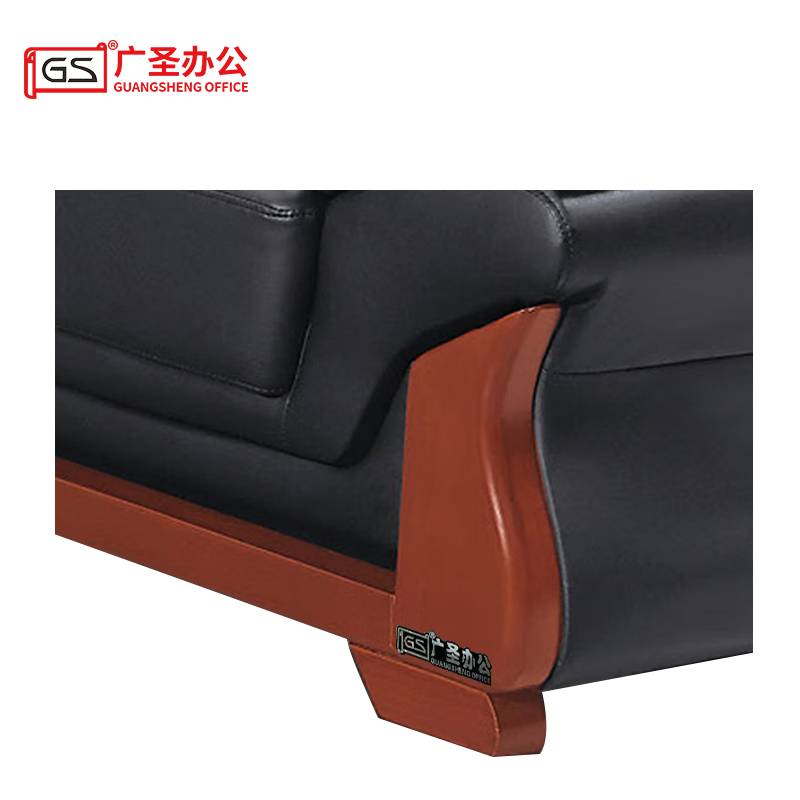 GS广圣 办公沙发接待沙发西皮单人位 F0601 张高清大图