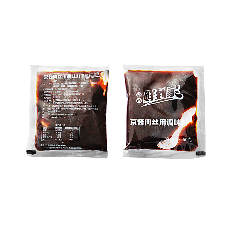 福成京酱肉丝350g