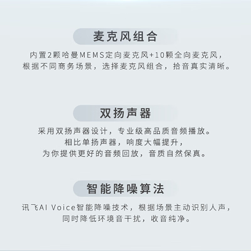 科大讯飞(IFLYTEK)SR901录音笔64GB计价规格高清大图