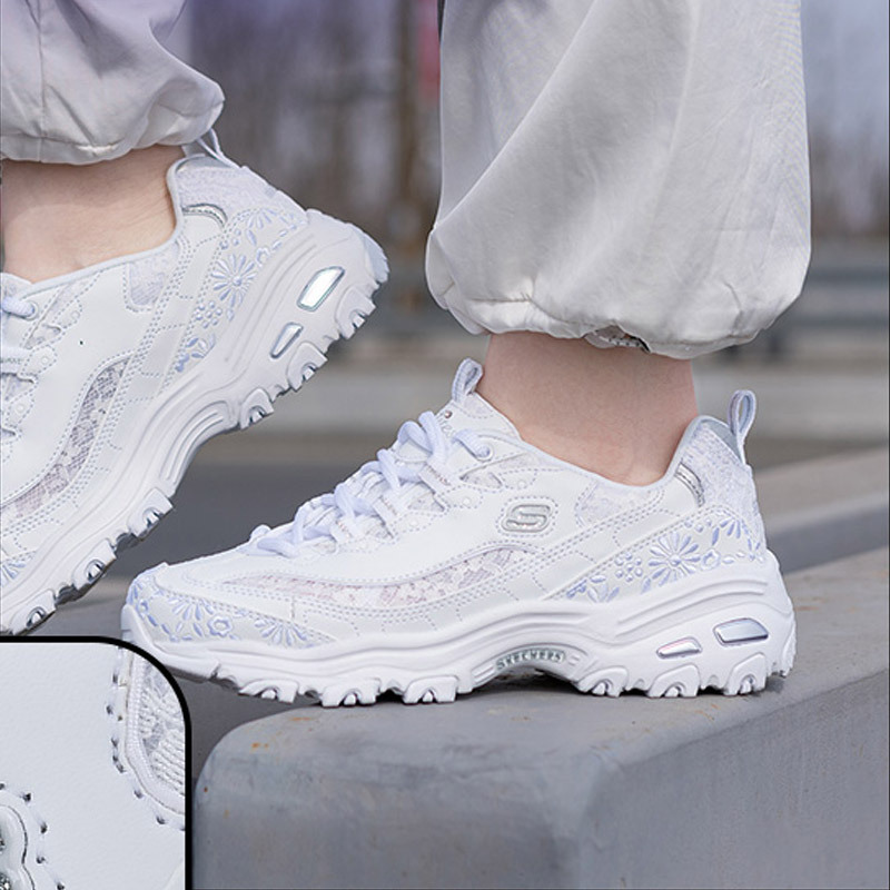 斯凯奇 女板鞋/休闲鞋 896085-WHT