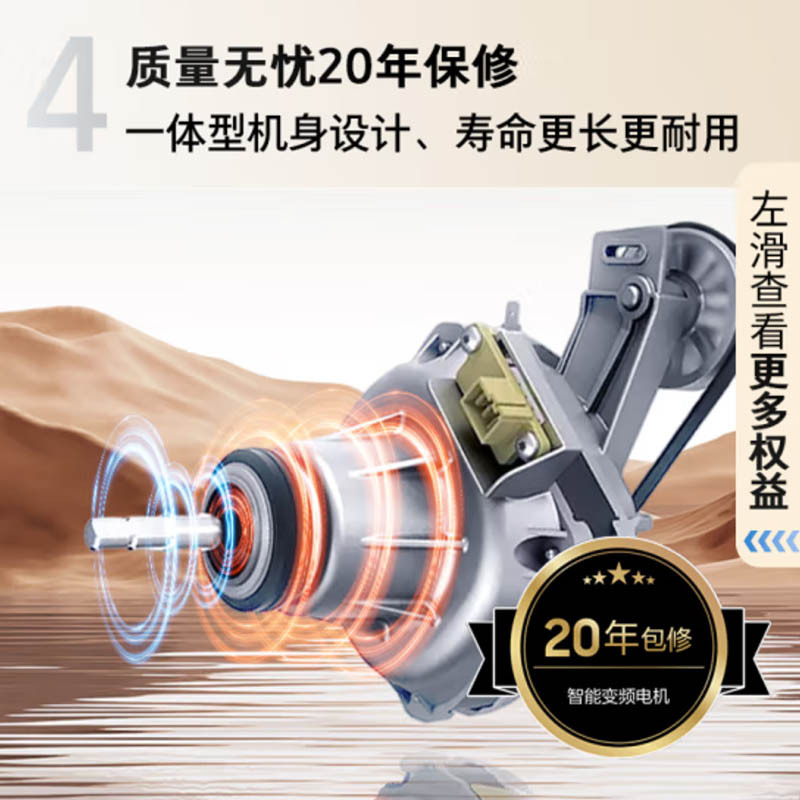 三星(SAMSUNG)AI神干衣机11公斤热泵滚筒烘干机 净味除尘空气洗 蒸汽除菌DV11DBL4A0GNSC 清雅白